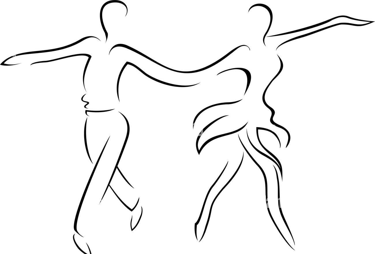 bailarines de baile de salon